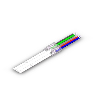 Forbinderstrimmel - kabel, COB, RGB, 10mm