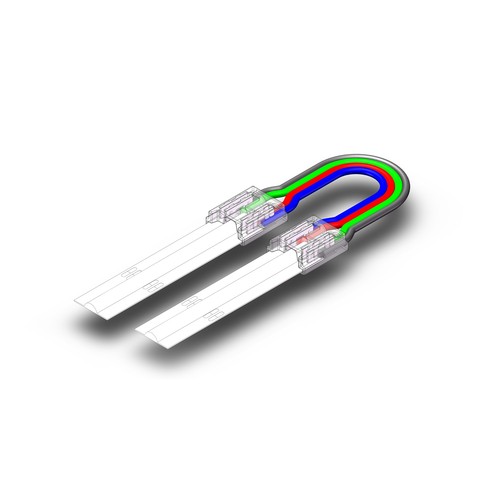 Konnektor - Strimmel til Kabel til Strimmel, COB, RGB, 10mm
