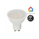 GU10 5W Smart Home LED pære - Tuya/Smart Life, virker med Google Home, Alexa og smartphones