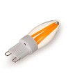 10 stk. G9 dæmpbare 2W pære - 2700K, Filament LED, 230V
