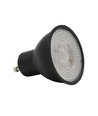 GU10 6W dæmpbar LUX6 LED spot - RA 97, Sort