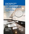 Outlet: DIOSPOT LED Møbelspot 3W 2700K Ra90 i Stål - Komplet