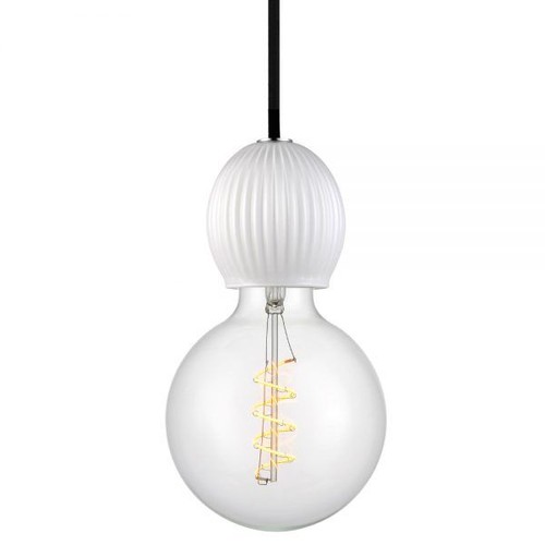 CPH Pendelophæng E27 Fatning af Glas i Opal - Halo Design