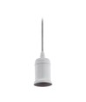 Outlet: EGLO OPHÆNG VINTAGE E27 med 3 meters tekstilledning i hvid