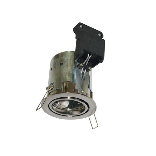 Outlet: Diospot LED Indbygningsspot MR16 12V Rund Børstet