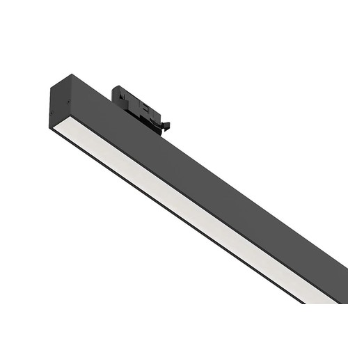 LEDlife 38W LED lysskinne til kontor og butik - Til 3-faset skinner, sort, 170 lm/W, 115 cm