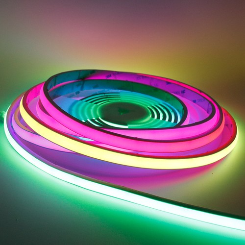 10m 21W/m Neon RGBIC COB LED strip - 24V DC, IP67, 720 LED pr. meter
