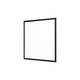 60x60 LED Panel, 40W - Højde:8mm, 80lm/W, IP20, sort