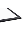 60x60 LED Panel, 40W - Højde:8mm, 80lm/W, IP20, sort