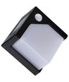 Outlet: Pretoria LED Solcelle Væglampe Med Sensor i 2700K IP44 i Sort