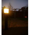 Outlet: LED Bedlampe 9,5W 2700K 700Lm IP44 230V - Sort
