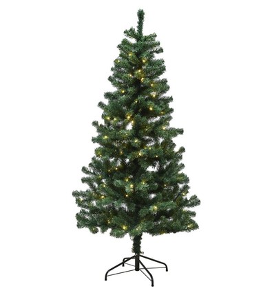 Kvalitets Kunstigt Juletræ På 170 cm. Med LED Lys
