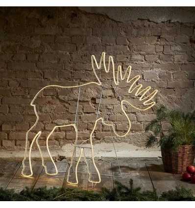 Outlet: Silhouette ELG (100 cm. Høj) Med 768 LED Lys, IP44 - Startrading