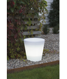 Outlet: Assisi LED Blomsterkrukke 2,4W 3000K IP44 Ø28 i Hvid - Konstsmide