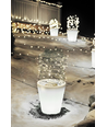 Outlet: Assisi LED Blomsterkrukke 2,4W 3000K IP44 Ø37 i Hvid - Konstsmide