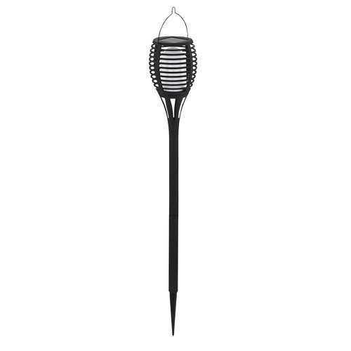 Outlet: Kvalitets LED Solcelle Fakkel Ø100 IP44 i Sort - EGLO