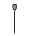 Outlet: Kvalitets LED Solcelle Fakkel Ø100 IP44 i Sort - EGLO