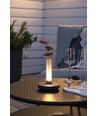 Biarritz Opladelig LED Bordlampe M/Dæmp i Sort - Konstsmide