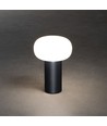 Outlet: Antibes Opladelig LED Bordlampe i RGB+CCT M/Dæmp i Sort - Konstsmide