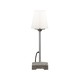 Outlet: Lucca Lounge Udendørs Gulv/Bord Lampe E27, H59, IP44 i Grå - Konstsmide
