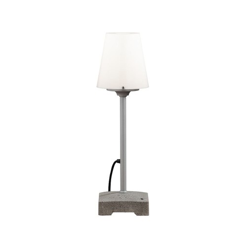 Lucca Lounge Udendørs Gulv/Bord Lampe E27, H59, IP44 i Grå - Konstsmide