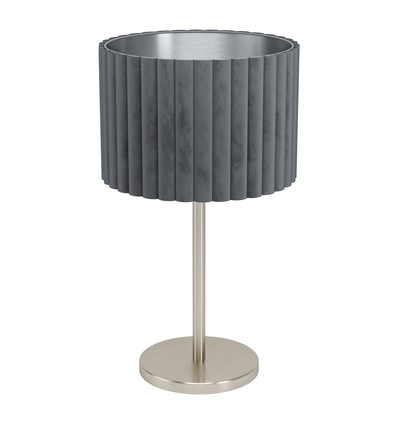 EGLO Tamaresco Bordlampe Til E27 i Stål/Grå