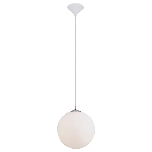 EGLO Rondo Pendel lampe Ø300 mm Til E27 i Opal Hvid