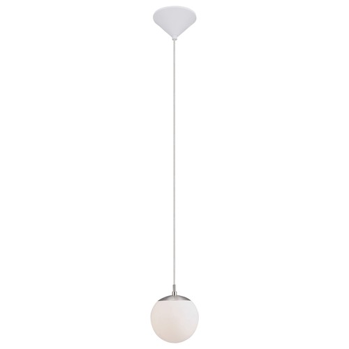 EGLO Rondo Pendel Lampe Ø150 mm E14 I Opal Hvid