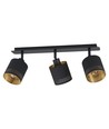 Outlet: EGLO Esteperra Loftlampe Til 3xE27 i Sort/Guld