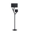 Outlet: EGLO Balnario Gulvlampe Til 2xE27 H163 i Sort