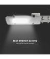 V-Tac 30W LED gadelampe - Ø50/Ø60mm, Samsung chip, IP65, grå hus