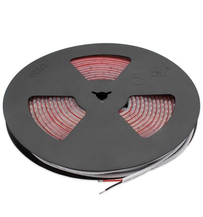 6m 7,5W/m lysbånd - 12V DC, IP68, Til campingvogn, autocamper, markise, 120 LED pr. meter