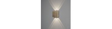 Outlet: Chieri Udendørs LED Væglampe IP54 i Messing - Konstsmide