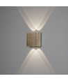 Outlet: Chieri Udendørs LED Væglampe IP54 i Messing - Konstsmide