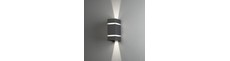 Outlet: Cremona LED Væglampe udendørs 6W IP54 i Antracit - Konstsmide