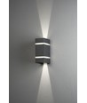 Cremona LED Væglampe udendørs 6W IP54 i Antracit - Konstsmide