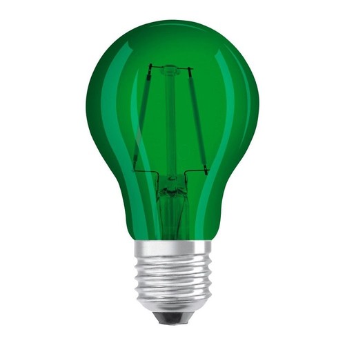 Osram Farvede E27 LED Pære i Grøn På 2,5W