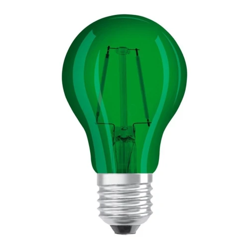 Outlet: Osram Farvede E27 LED Pære i Grøn På 2,5W