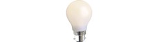Hvid/Opal B22 LED Pære På 1W, Ø55, 230V - 360°