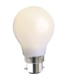 Hvid/Opal B22 LED Pære På 1W, Ø55, 230V - 360°