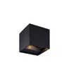 RAXON Funkis 10 Kube udendørs LED væglampe på 6W, IP65, Ra90 - Sort