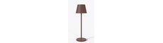 Outlet: CALIDA Mini Opladelig Udendørs Bordlampe i 2700K, Ra97, Dæmpbar - Corten