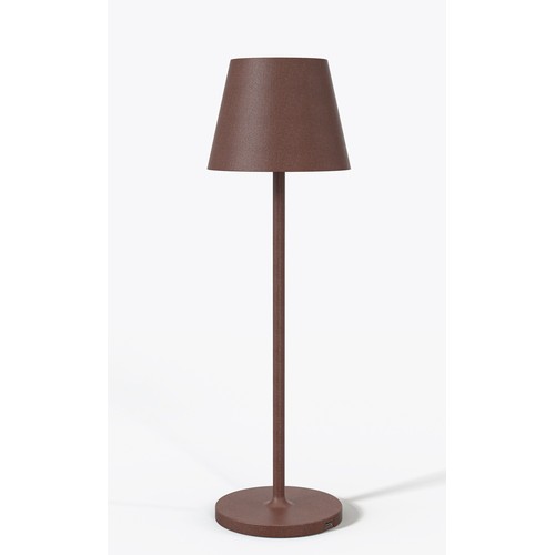 CALIDA Mini Opladelig Udendørs Bordlampe i 2700K, Ra97, Dæmpbar - Corten