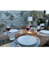 CALIDA Mini Opladelig Udendørs Bordlampe i 2700K, Ra97, Dæmpbar - Corten