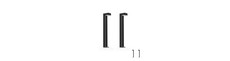 Outlet: Raxon Tomcat solcelle havelamper i Sort, IP65 - 2-pak