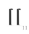 Outlet: Raxon Tomcat solcelle havelamper i Sort, IP65 - 2-pak