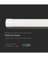 V-Tac 20W komplet LED armatur - 60 cm, 3 års producentgaranti, 230V