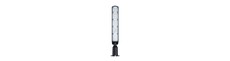 Streetos Slim 50W - Neutral Hvid, 230V, 140/85°, IP65, 505x109x76mm, Sort, Spectrum