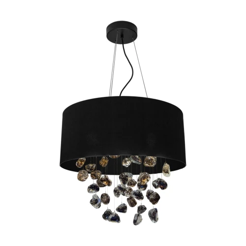 Outlet: EGLO Escuela Pendel Lampe Til 3xE27 i Sort/Glass