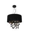 Outlet: EGLO Escuela Pendel Lampe Til 3xE27 i Sort/Glass